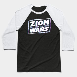 Zion Wars Glitch Baseball T-Shirt